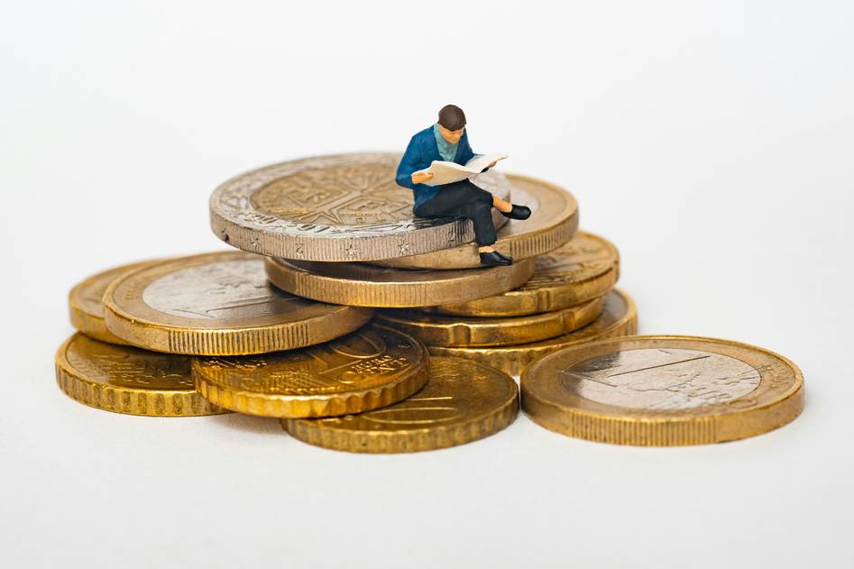 Author writing blog post about personal finance tips